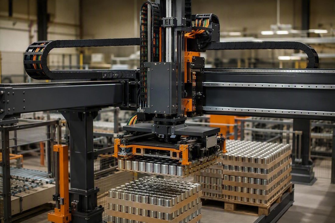 Servo-driven X-Y-Z gantry motion