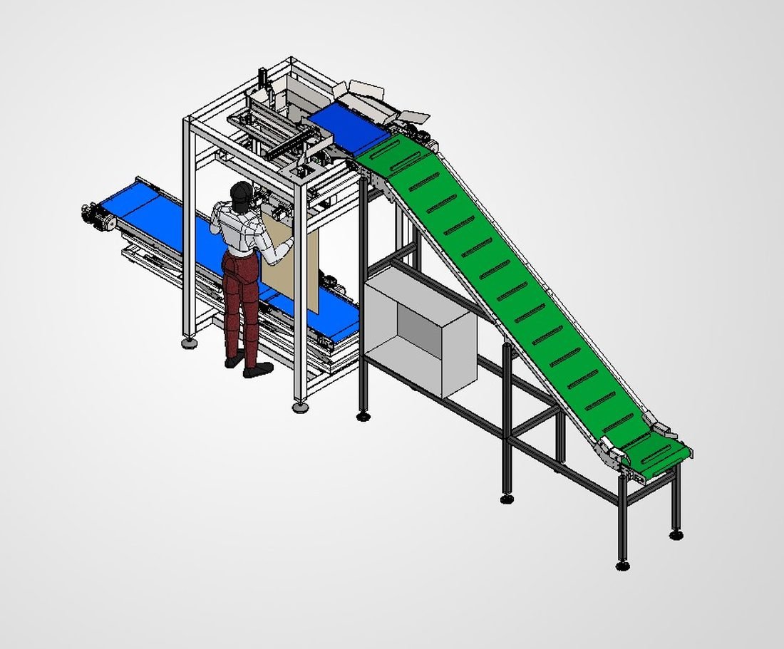 Semi-Automatic Bagging Machine — AUSA Automation Solutions