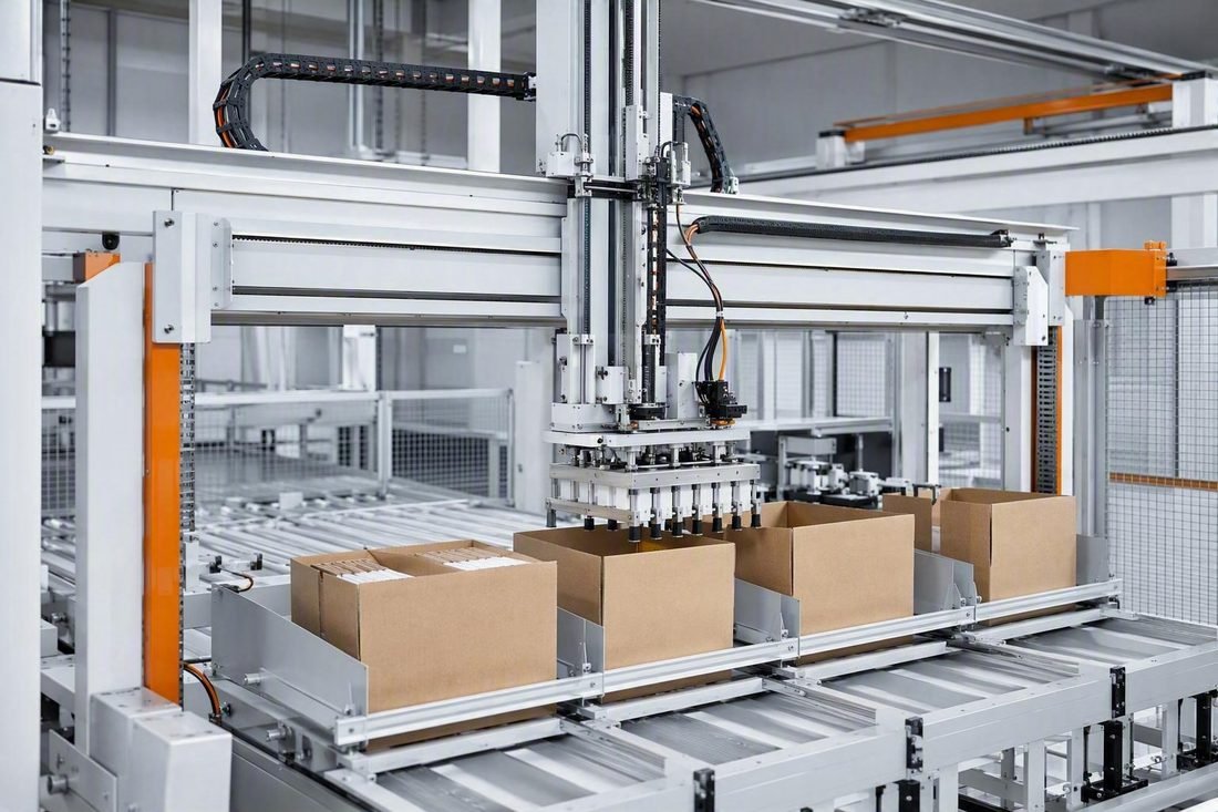 Gantry Top-Load Case Packing Machine — AUSA Automation Solutions