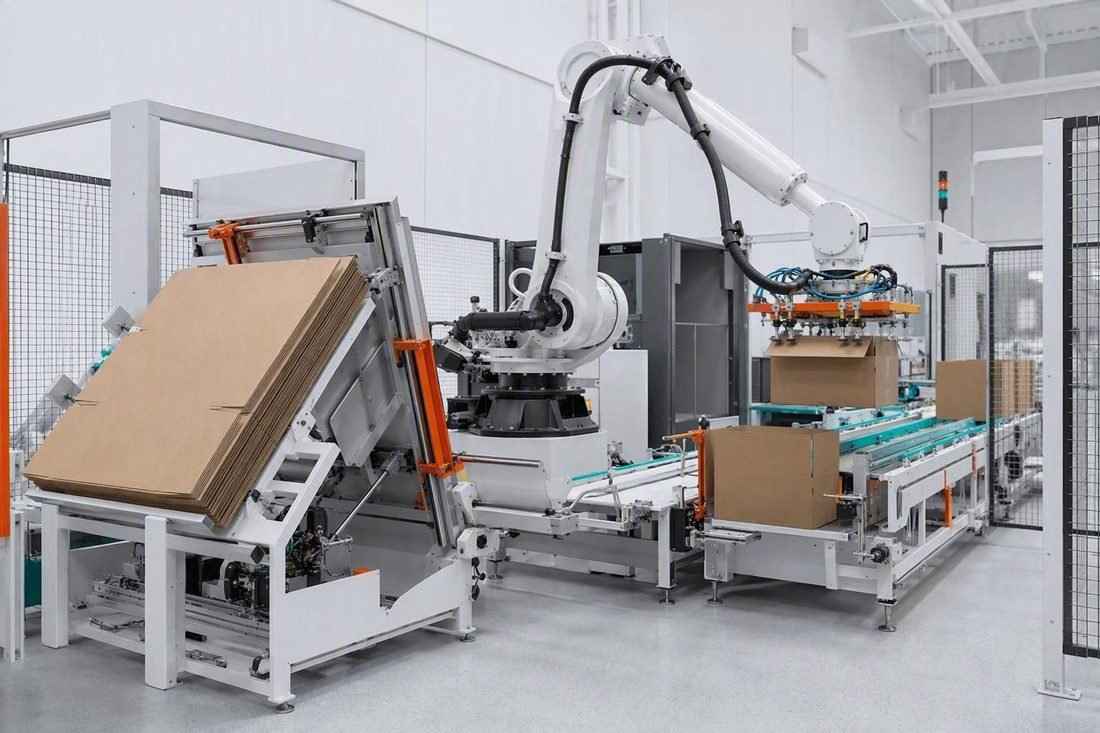 Robotic Case Erecting & Packing Machine — AUSA Automation Solutions